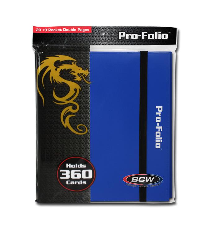 BCW: Pro-Folio - 9-Pocket (Blue)