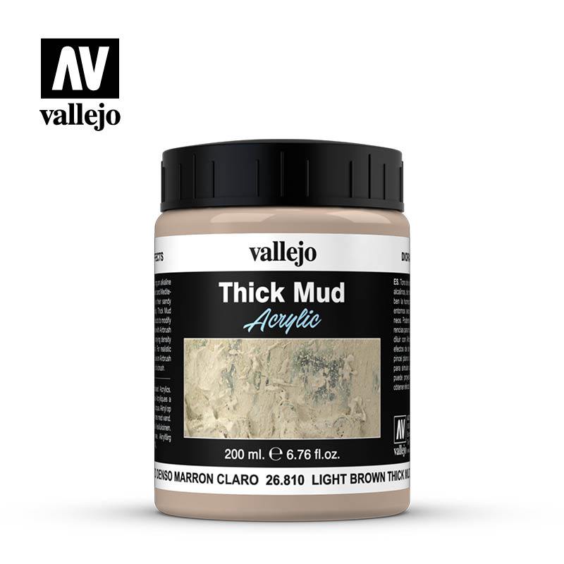 Vallejo: Thick Mud - Light Brown Thick Mud