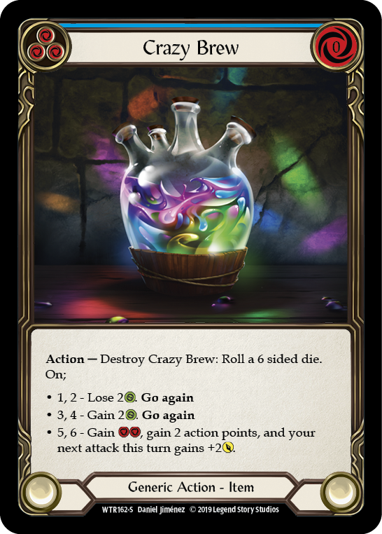 Crazy Brew [WTR162-S] Alpha Print Rainbow Foil