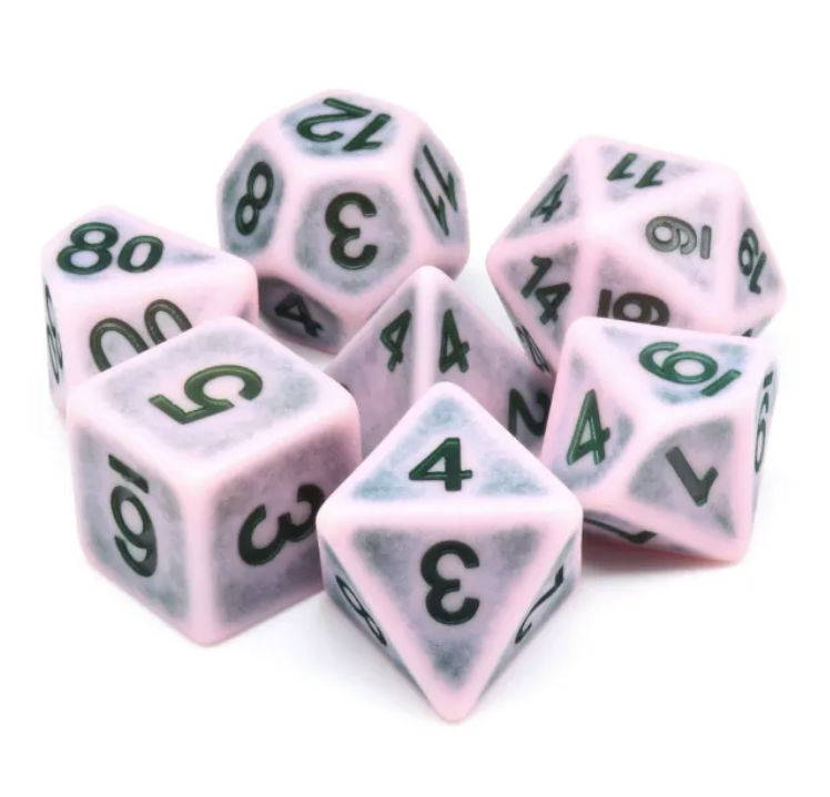 A&H Dice: Single Notes - Poly 7 Die Set