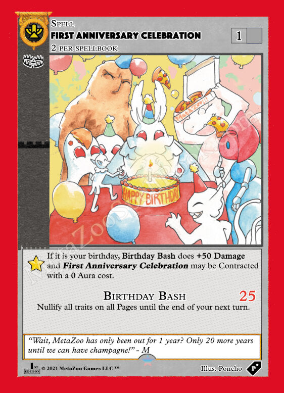 First Anniversary Celebration [Miscellaneous Promos]