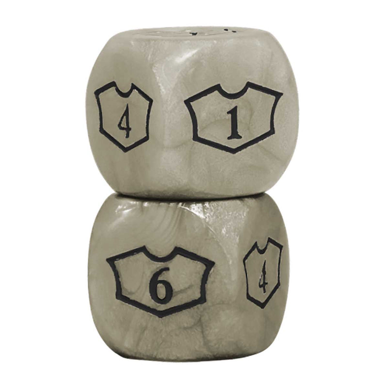 Ultra PRO: Loyalty Dice Set - 22MM Deluxe (White)