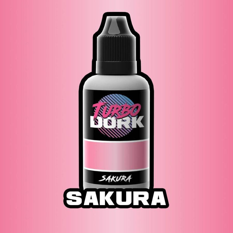 Turbo Dork: Metallic Acrylic Paint - Sakura (20ml)