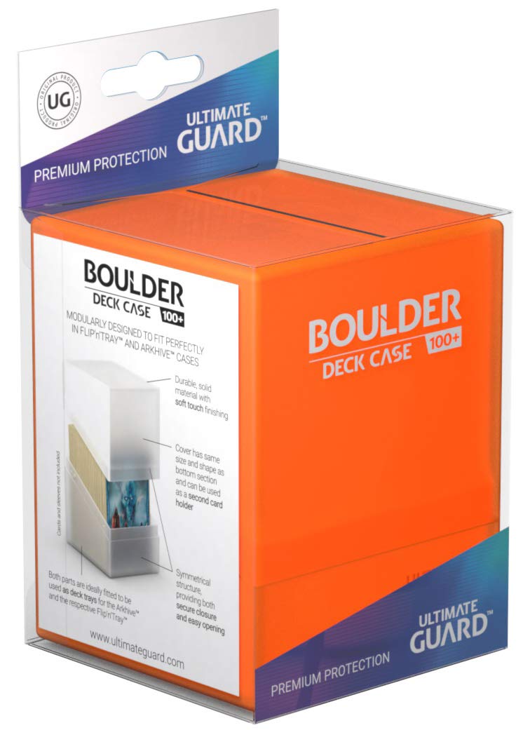 Ultimate Guard: Boulder Deck Case - Poppy Topaz (100+)