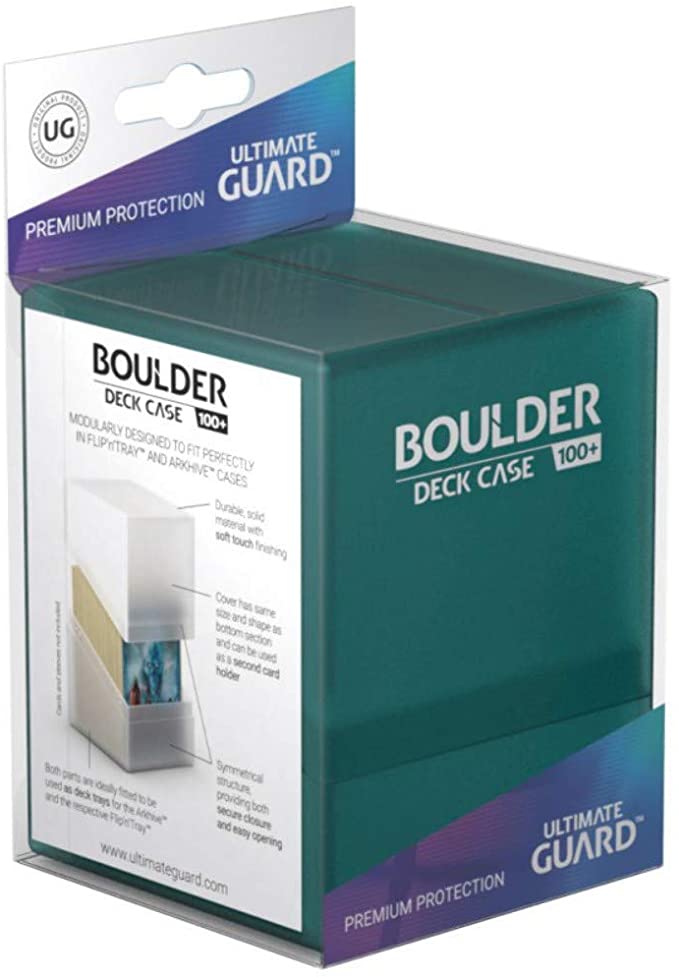 Ultimate Guard: Boulder Deck Case - Malachite (100+)