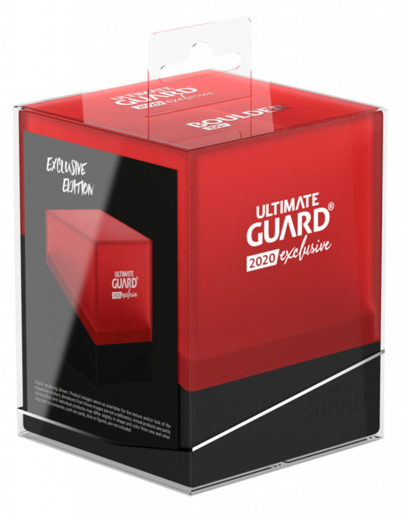 Ultimate Guard: Boulder Deck Case - Red/Black 2020 Exclusive (100+)