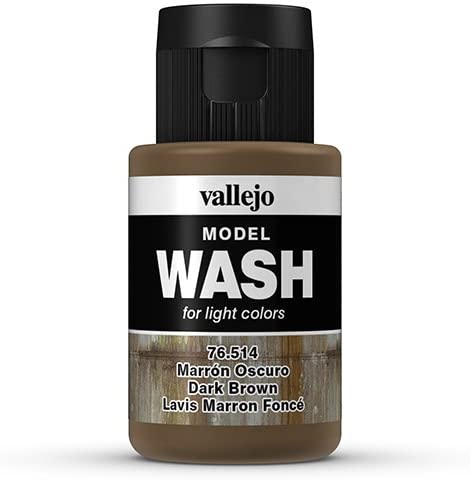 Vallejo: Model Air - Dark Brown Wash (35ml)
