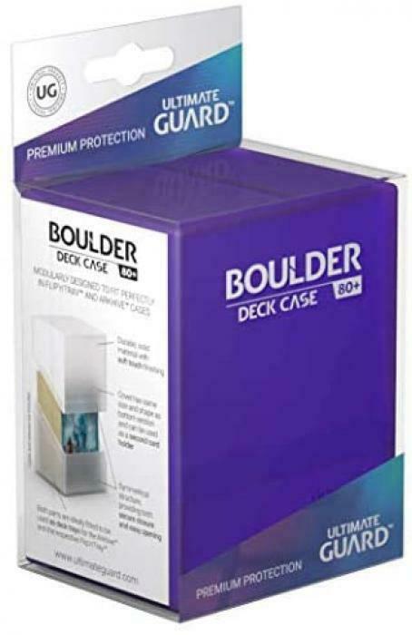 Ultimate Guard: Boulder Deck Case - Amethyst (80+)