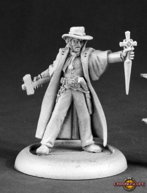 Reaper: Unpainted Miniatures - Abraham Van Helsing, Vampire Hunter