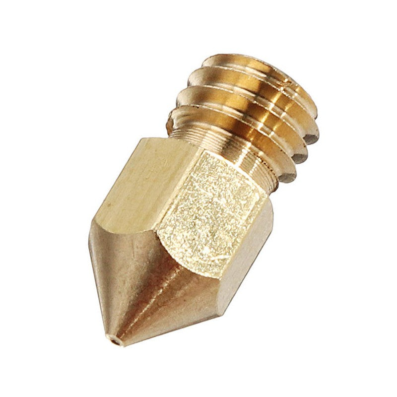 Brass Extruder Nozzle - 0.2mm 2pk
