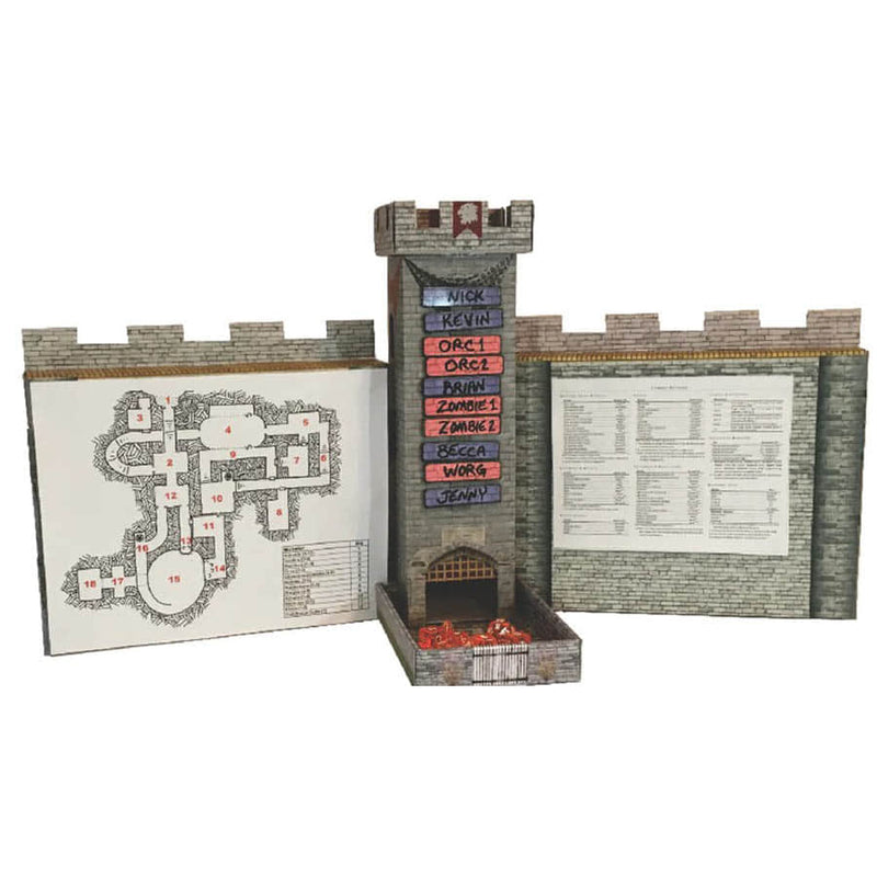 Dark Castle: Dice Turner (Turn Tracker and DM Screen)