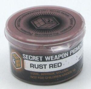 Secret Weapon: Pigment - Rust Red