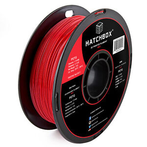 Hatchbox:  PETG - Red 1.75mm Filament 1KG Spool