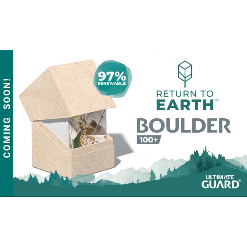 Ultimate Guard: Return to Earth Boulder Deck Case - Natural (100+)