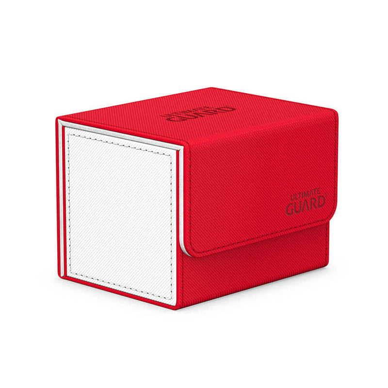 Ultimate Guard: Sidewinder Deck Case (100+) - Synergy Red/White