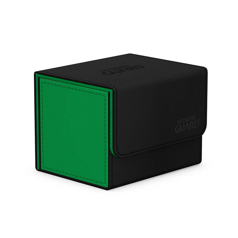 Ultimate Guard: Sidewinder Deck Case (100+) - Synergy Black/Green