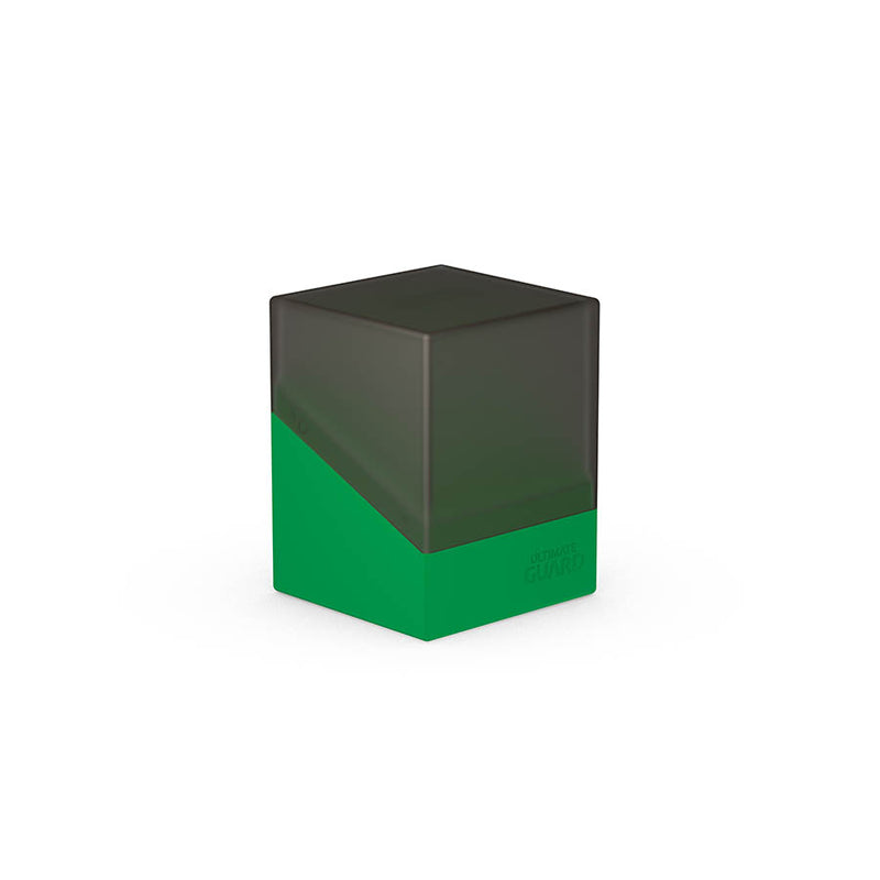 Ultimate Guard: Boulder Synergy Deck Case - Black/Green (100+)