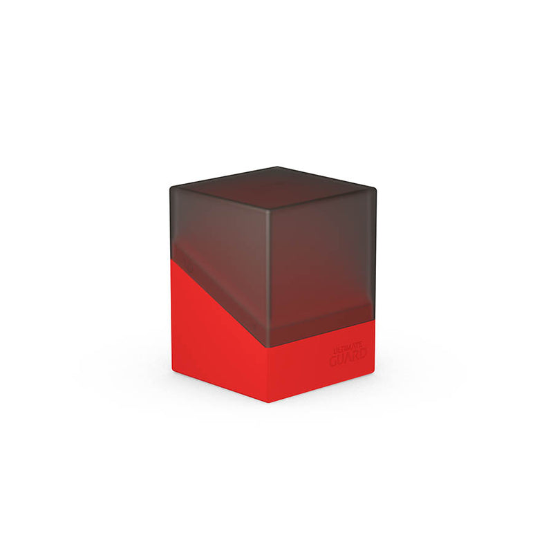 Ultimate Guard: Boulder Synergy Deck Case - Black/Red (100+)