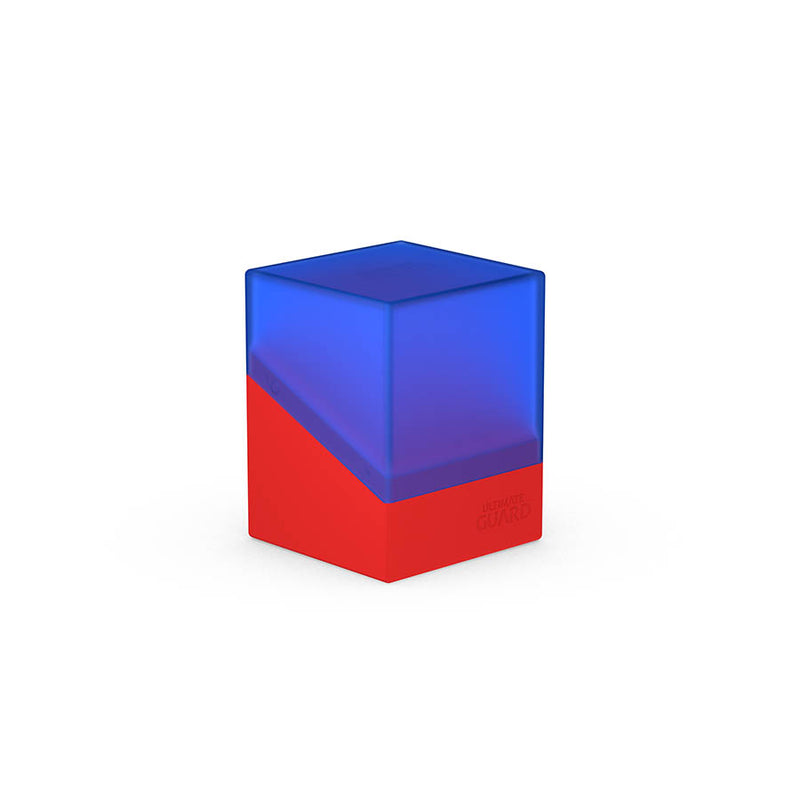 Ultimate Guard: Boulder Synergy Deck Case - Blue/Red (100+)
