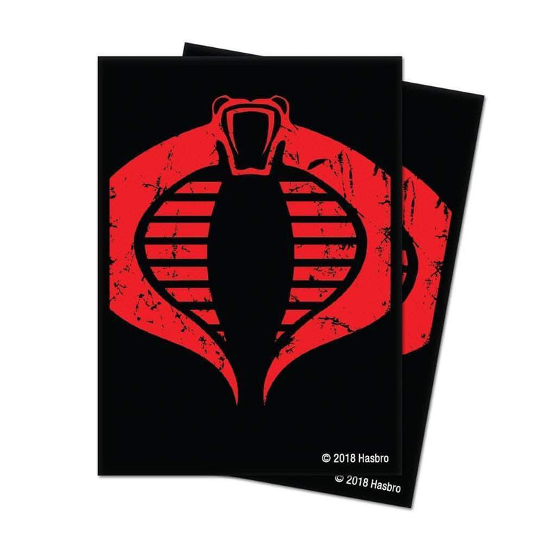 G. I. Joe: Deck Protector Sleeves - Cobra Logo (100ct)