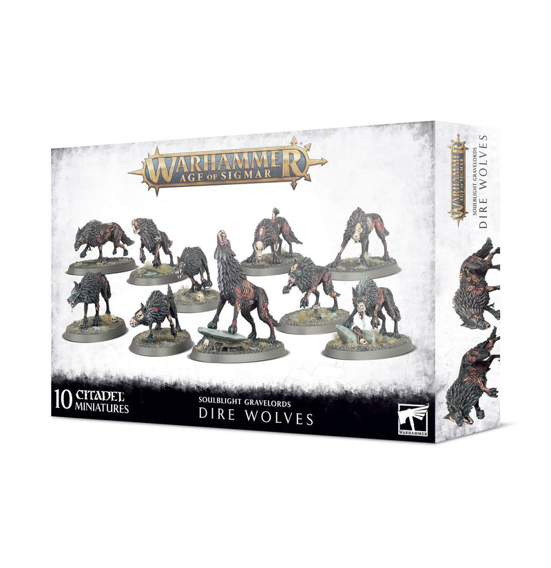 Age of Sigmar: Soulblight Gravelords - Dire Wolves