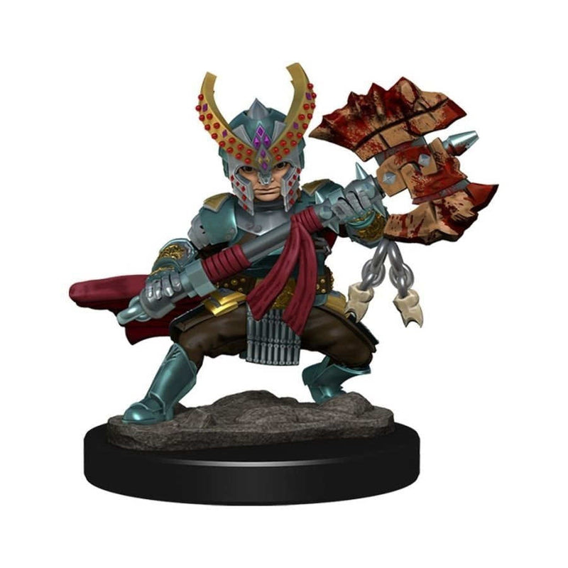 Icons of the Realms: Premium Miniatures - Halfling Fighter (Female)
