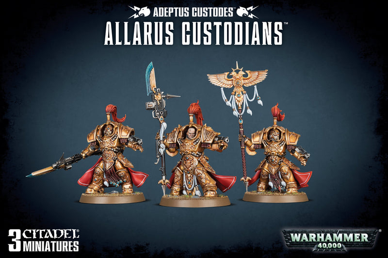 Warhammer 40,000: Adeptus Custodes - Allarus Custodians (The Horus Heresy)