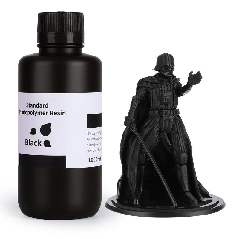 Elegoo: Photopolymer Resin - Standard (Black 1000g)
