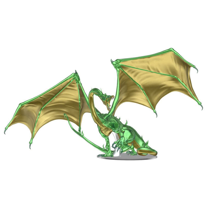 Icons of the Realms - Adult Emerald Dragon